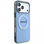 Husa Mercedes AMG IML Double Layer Urban Line Ring Stand cu MagSafe compatibila cu iPhone 18 Pro Max / 17 Pro Max, Albastru 5 - lerato.ro