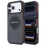 Husa Mercedes AMG IML Transparent Bicolor Block cu MagSafe compatibila cu iPhone 18 Pro Max / 17 Pro Max, Burgundy 4 - lerato.ro