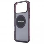 Husa Mercedes AMG IML Transparent Bicolor Block cu MagSafe compatibila cu iPhone 18 Pro Max / 17 Pro Max, Burgundy 7 - lerato.ro