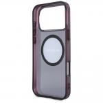 Husa Mercedes AMG IML Transparent Bicolor Block cu MagSafe compatibila cu iPhone 18 Pro Max / 17 Pro Max, Burgundy 8 - lerato.ro