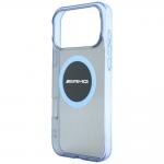 Husa Mercedes AMG IML Transparent Bicolor Block cu MagSafe compatibila cu iPhone 18 Pro Max / 17 Pro Max, Albastru 7 - lerato.ro