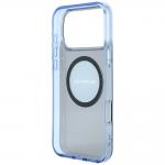 Husa Mercedes AMG IML Transparent Bicolor Block cu MagSafe compatibila cu iPhone 18 Pro Max / 17 Pro Max, Albastru 8 - lerato.ro