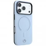 Husa Mercedes Leather 3D cu MagSafe compatibila cu iPhone 18 Pro / 17 Pro, Albastru 5 - lerato.ro