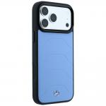 Husa Mercedes Leather Mesh Bow Line cu MagSafe compatibila cu iPhone 18 Pro Max / 17 Pro Max, Albastru 5 - lerato.ro
