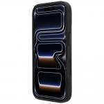 Husa Mercedes Leather Mesh Bow Line cu MagSafe compatibila cu iPhone 18 Pro / 17 Pro, Anthracite 6 - lerato.ro