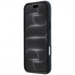 Husa Mercedes Leather Semi Wrap Iconic Line cu MagSafe compatibila cu iPhone 18 Pro / 17 Pro, Anthracite 6 - lerato.ro