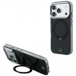 Husa Mercedes Ring Stand and Iconic Logo cu MagSafe compatibila cu iPhone 18 Pro / 17 Pro, Negru 4 - lerato.ro