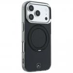 Husa Mercedes Ring Stand and Iconic Logo cu MagSafe compatibila cu iPhone 18 Pro / 17 Pro, Negru 5 - lerato.ro