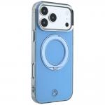 Husa Mercedes Ring Stand and Iconic Logo cu MagSafe compatibila cu iPhone 18 Pro / 17 Pro, Albastru 5 - lerato.ro