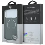 Husa Mercedes Double Layer Iconic Logo cu MagSafe compatibila cu iPhone 18 Pro Max / 17 Pro Max, Anthracite 9 - lerato.ro