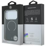 Husa Mercedes Double Layer Iconic Logo cu MagSafe compatibila cu iPhone 18 Pro Max / 17 Pro Max, Negru 9 - lerato.ro
