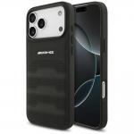 Husa Mercedes AMG Debossed Lines Logo compatibila cu iPhone 18 Pro Max / 17 Pro Max, Negru 4 - lerato.ro