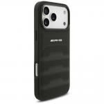 Husa Mercedes AMG Debossed Lines Logo compatibila cu iPhone 18 Pro Max / 17 Pro Max, Negru 5 - lerato.ro