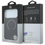 Husa Mercedes Double Layer Iconic Logo cu MagSafe compatibila cu iPhone 18 Pro Max / 17 Pro Max, Burgundy 9 - lerato.ro