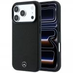 Set 2-in-1 Mercedes, Husa Mercedes Grill Pattern cu MagSafe + portofel magnetic, compatibil cu iPhone 18 Pro / 17 Pro, Negru 3 - lerato.ro
