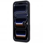 Set 2-in-1 Mercedes, Husa Mercedes Grill Pattern cu MagSafe + portofel magnetic, compatibil cu iPhone 18 Pro Max / 17 Pro Max, Burgundy 7 - lerato.ro
