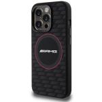 Carcasa Mercedes-Benz AMG Silicone Carbon Pattern MagSafe compatibila cu iPhone 15 Pro Max Black 3 - lerato.ro