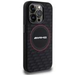 Carcasa Mercedes-Benz AMG Silicone Carbon Pattern MagSafe compatibila cu iPhone 15 Pro Max Black 5 - lerato.ro