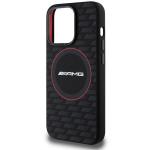 Carcasa Mercedes-Benz AMG Silicone Carbon Pattern MagSafe compatibila cu iPhone 15 Pro Max Black 8 - lerato.ro