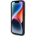 Carcasa Mercedes-Benz AMG Leather Debossed Lines compatibila cu iPhone 15 Pro Max Black 3 - lerato.ro
