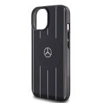 Carcasa Mercedes-Benz Double Layer Crossed Lines MagSafe compatibila cu iPhone 15 Black 3 - lerato.ro