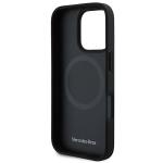 Carcasa Mercedes-Benz Blue Line Leather compatibila cu iPhone 16 Pro Max Black 4 - lerato.ro