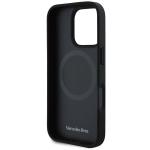 Carcasa Mercedes-Benz Blue Line Leather compatibila cu iPhone 16 Pro Max Navy Blue 3 - lerato.ro