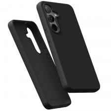 Carcasa Mercury Pure Silicone cu MagSafe compatibila cu Samsung Galaxy S25 Plus, Black