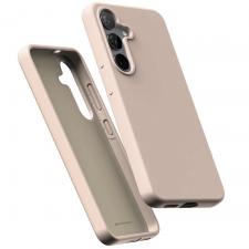 Carcasa Mercury Pure Silicone cu MagSafe compatibila cu Samsung Galaxy S25 Plus, Pink Sand