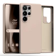 Huse si carcase Samsung Galaxy S25 Ultra, Carcasa Mercury Pure Silicone cu MagSafe compatibila cu Samsung Galaxy S25 Ultra, Pink Sand, lerato.ro