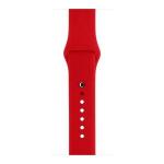 Curea Mercury Silicone compatibila cu Apple Watch 38/40/41mm, Rosu 2 - lerato.ro