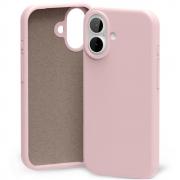 Carcasa Mercury Silicone compatibila cu iPhone 17, Pink Sand