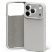 Carcasa Mercury Silicone compatibila cu iPhone 17 Pro, Stone