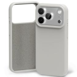 Carcasa Mercury Silicone compatibila cu iPhone 18 Pro / 17 Pro, Stone