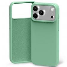 Carcasa Mercury Silicone compatibila cu iPhone 17 Pro Max, Verde