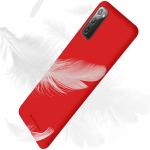 Carcasa Mercury Soft compatibila cu Samsung Galaxy S22, Rosu 4 - lerato.ro