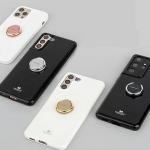Suport universal pentru telefon Mercury Ring Holder, Adeziv, Rotire 360 grade, Rose Gold 5 - lerato.ro