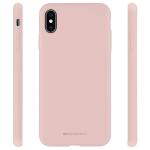 Carcasa Mercury Silicone compatibila cu iPhone 15 Plus, Pink Sand 3 - lerato.ro
