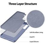 Carcasa Mercury Silicone compatibila cu iPhone 15 Pro Max, Mov 5 - lerato.ro