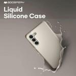 Carcasa Mercury Silicone compatibila cu iPhone 15 Pro Max, Bej 8 - lerato.ro