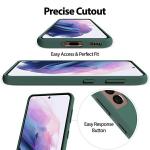 Carcasa Mercury Silicone compatibila cu iPhone 15 Pro Max, Verde 3 - lerato.ro