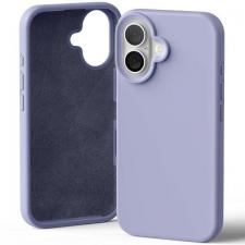 Carcasa Mercury Silicone compatibila cu iPhone 16, Lavander