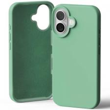 Carcasa Mercury Silicone compatibila cu iPhone 16, Verde