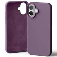 Carcasa Mercury Silicone compatibila cu iPhone 16 Plus, Mov