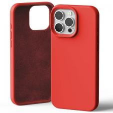 Carcasa Mercury Silicone compatibila cu iPhone 16 Pro Max, Rosu