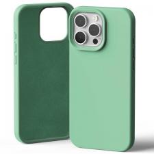 Carcasa Mercury Silicone compatibila cu iPhone 16 Pro Max, Verde