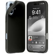 Carcasa Mercury Goospery Soft Feeling compatibila cu iPhone 16 Plus, Negru