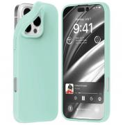Carcasa Mercury Goospery Soft Feeling compatibila cu iPhone 16 Pro Max, Mint