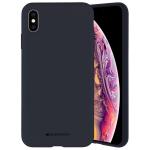 Carcasa Mercury Silicone compatibila cu iPhone 12 / 12 Pro, Navy 2 - lerato.ro