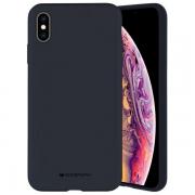 Carcasa Mercury Silicone compatibila cu iPhone 13 Pro Max, Navy